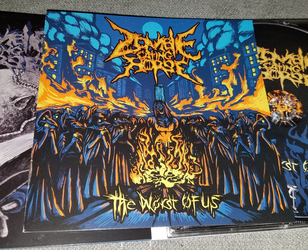 The Worst of Us Zombie Eating Horse