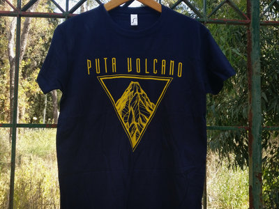 "Volcano" T-shirt (Navy Blue) main photo