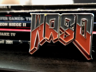 WASD Logo (DOOM Design) Pin main photo