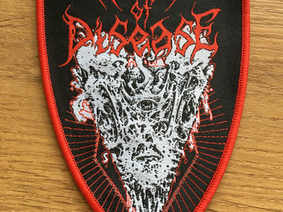 Woven Patch Shield RED main photo