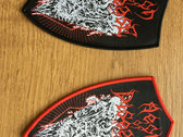 Woven Patch Shield RED photo 