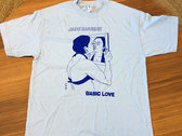 'Basic Love' Filthy Ratbag Pale Blue Short sleeved Tee *ONLY SIZE L LEFT* photo 