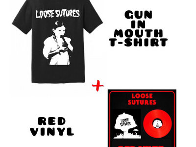 Gun in Mouth t-shirt  + Red Vinyl main photo