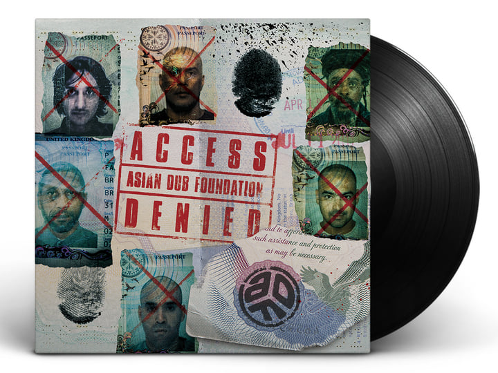 LP盤　ASIAN DUB FAUNDATION Asian Dub Foundation - 94-Now: Collaborations (LP) – Meditations
