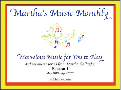 Martha's Music Monthly Sheet Music Series: Season 1 main photo
