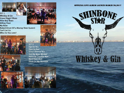 Shinbone Star Live: Whiskey & Gin launch gig main photo