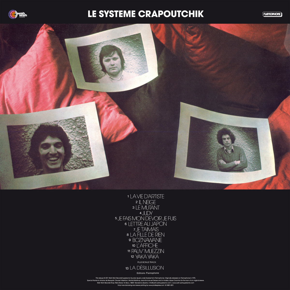 Le Système Crapoutchik | Le Système Crapoutchik | Wah Wah Records