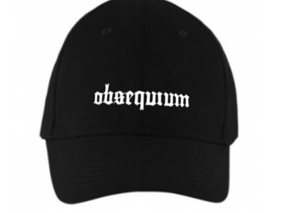 Obseqvivm - Logo Hat - black/white main photo