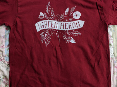 Green Heron Kid's Shirt (Garnet) main photo