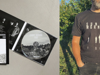 BUNDLE 'FOUR' 4: T-shirt (black) + CD main photo