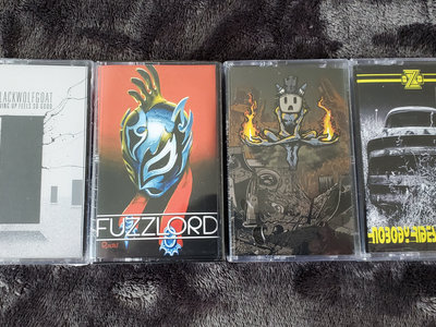 All 4 Limited Edition Fuzzdoom Cassette Releases main photo