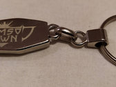 Coffin Keyring with band logo photo 