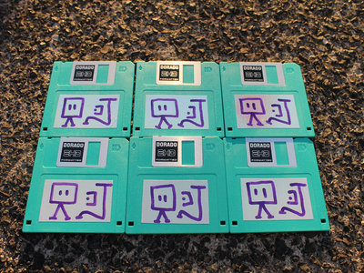 Kelsey Lee x Jade Violet split Limited Edition 1.44MB Floppy Diskette main photo