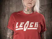 LEACH front print, red photo 