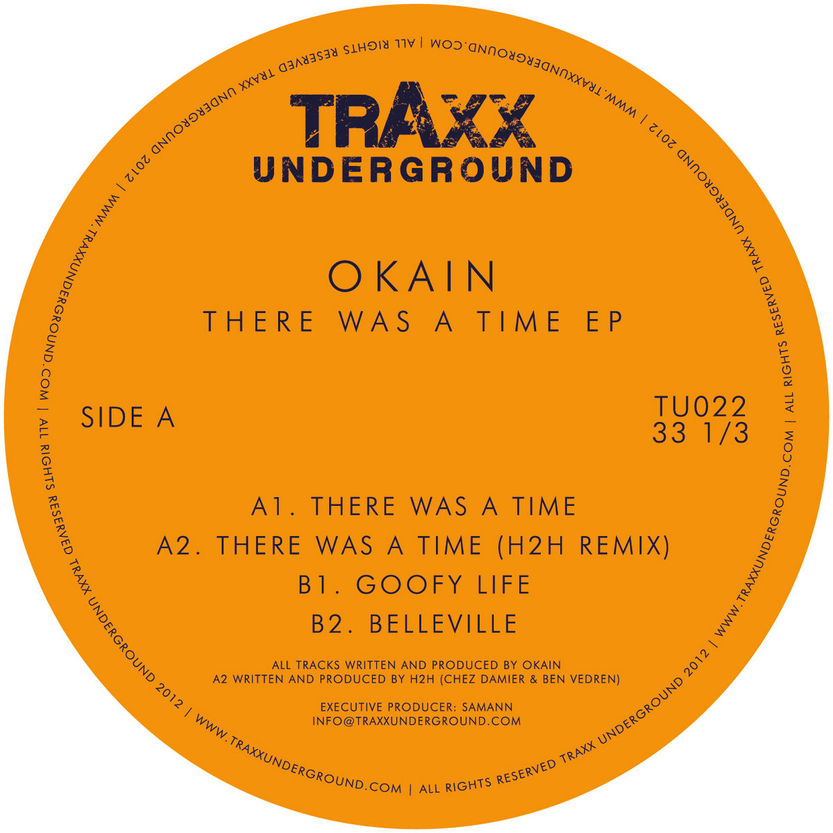 TU022 / Okain - There Was A Time EP | Okain | Traxx