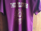 TT T-Shirt - Limited Edition - Navy/Gold or Maroon/Cream photo 