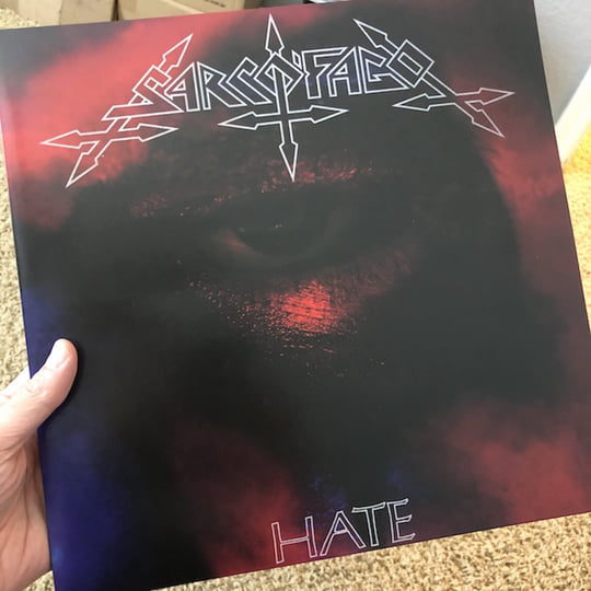 米LP Sarcofago Hate ZEBU27LP Greyhaze Records /00260 Hate | Sarcófago | Greyhaze Records