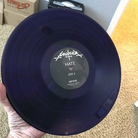 米LP Sarcofago Hate ZEBU27LP Greyhaze Records /00260 LP SARCOFAGO Hate ZEBU27LP Greyhaze Rec US | eBay