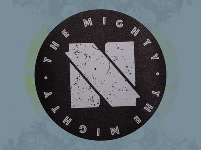 The Mighty N Logo Sticker Black main photo