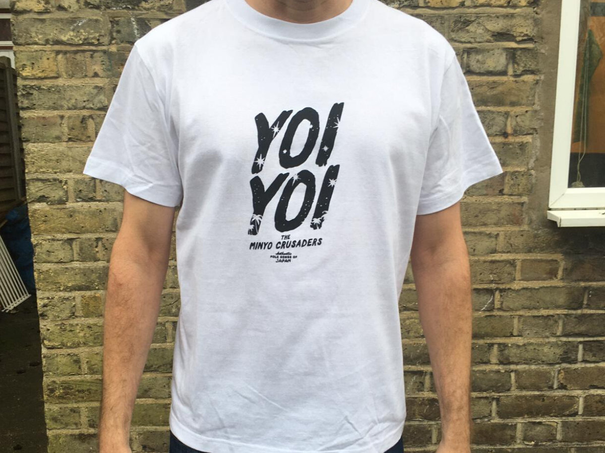 Minyo Crusaders - Yoi Yoi T-Shirt (White) | minyo crusaders