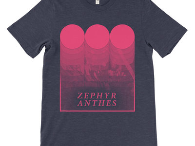 The Zephy III T-shirt.  Navy with Purple main photo