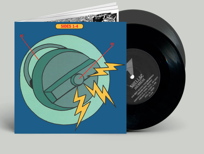 SIDES 1-4 (Double Single & Comic Book Set) | Shellac / Big'n