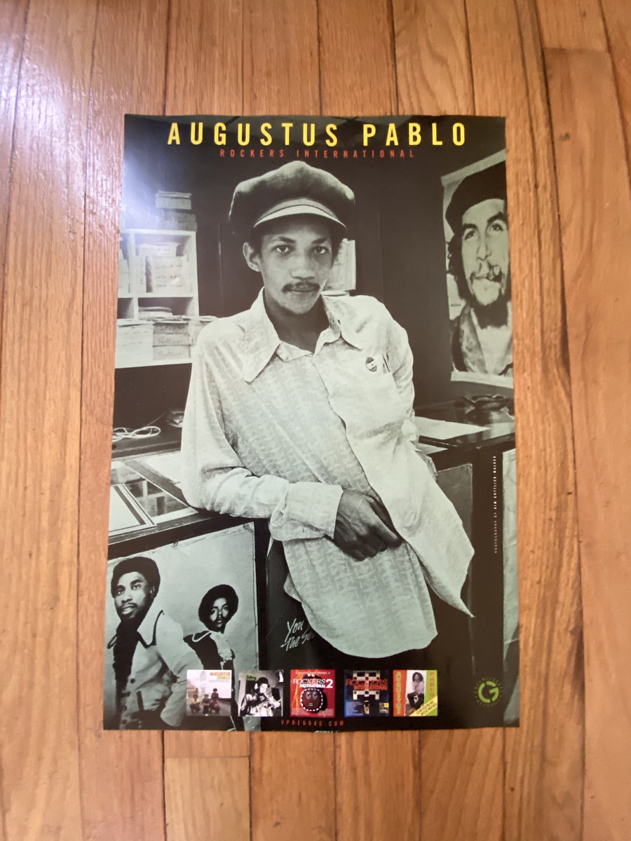 Greensleeves 40th anniversary Augustus Pablo Poster