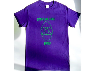 The Steve Hillage Band - Vesica Piscis t-shirt (Purple) main photo