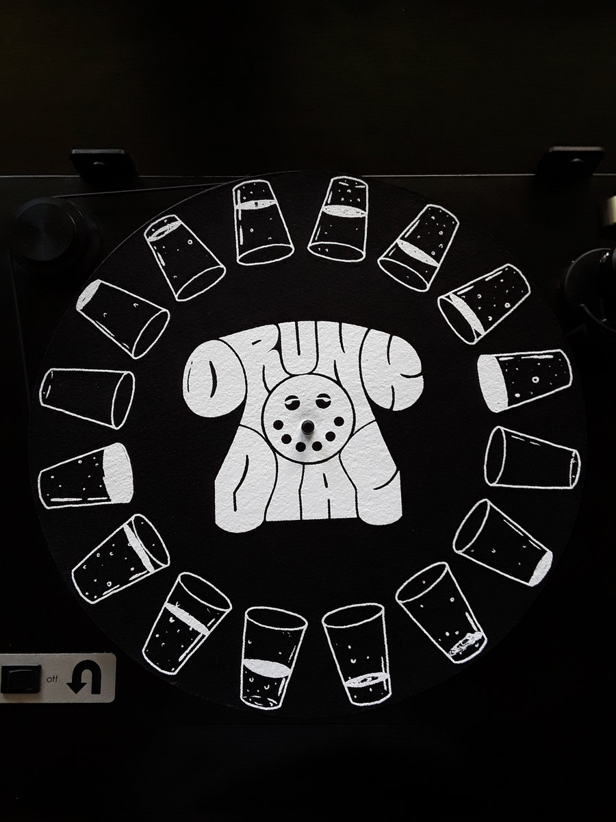 Zoetrope slipmat Drunk Dial Records