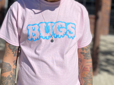 Our 'DRIPPY' logo tee (Pink) *SALE* main photo