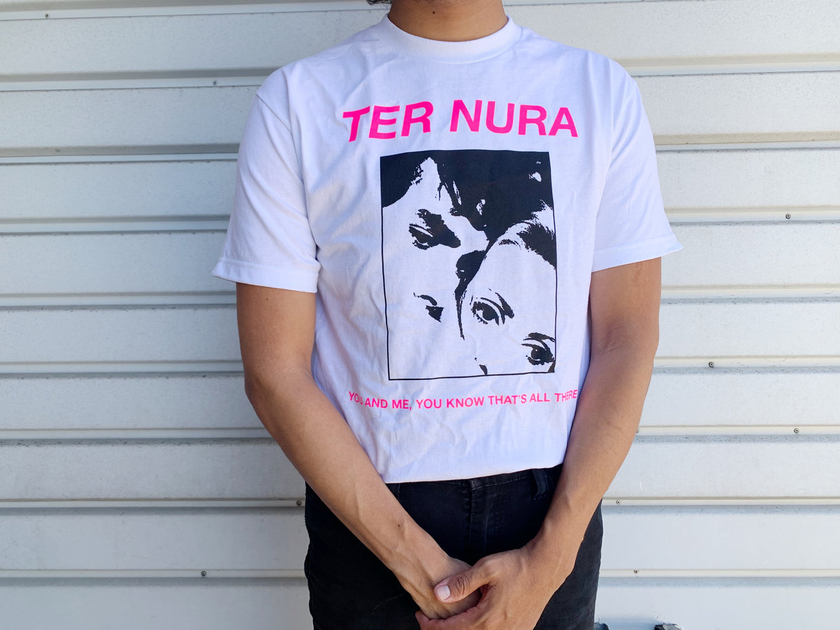 hot pink and black shirt