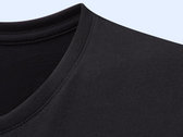 Woman Grey t-shirt with Black Full Logo photo 