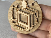 DESKPOP Wooden Keychain photo 