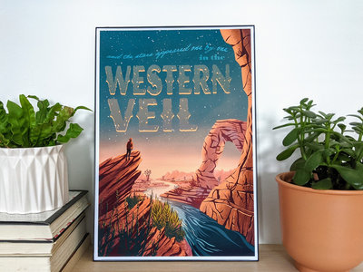 Western Veil Art Print main photo