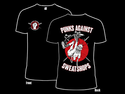 Punks Against Sweatshops T-shirt main photo