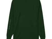 MAT  T-Shirt Dark Green Long Sleeve w/ A Heart So White download photo 
