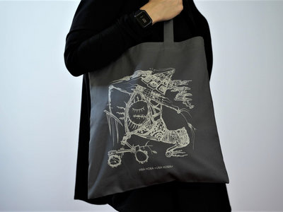 Organic Cotton Tote Bag with UBA HOBA cover art-work main photo