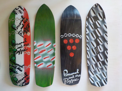 Personal and The Pizzas skate deck main photo