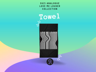 LOVE ME LOUDER Towel main photo