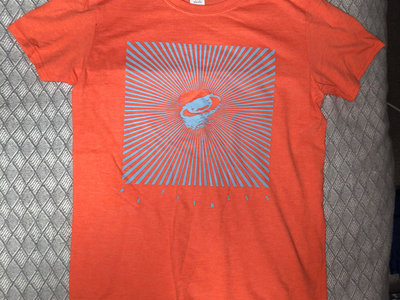 Limited Edition 'Floatr' T-shirt - Blue on Orange main photo