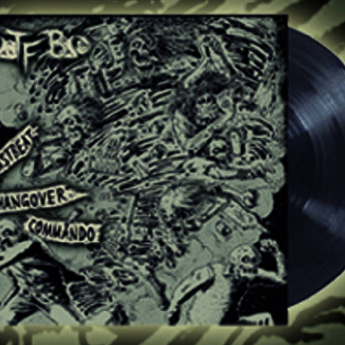 Blastbeat Hangover Commando – 2nd album by TFB as 12" vinyl