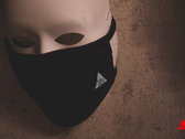 Black Mask with Bleuaudio Logo White photo 