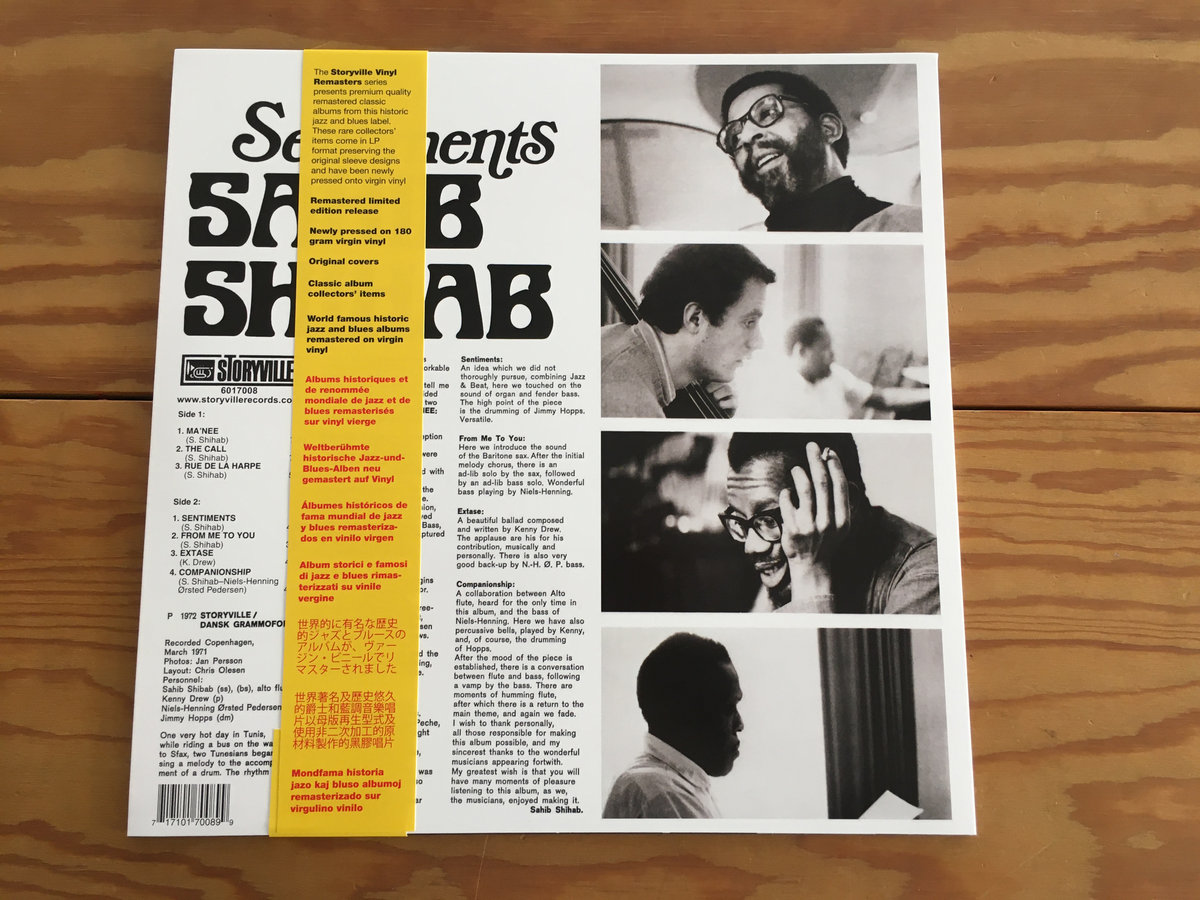 From Me To You Sahib Shihab Storyville Records