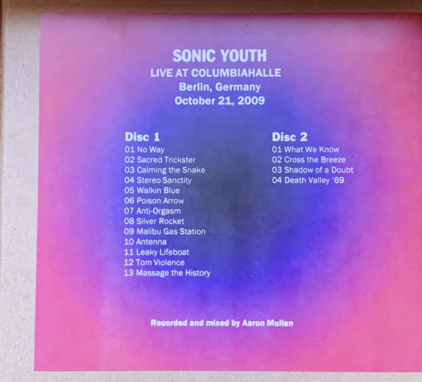 Live In Berlin 2009 | Sonic Youth