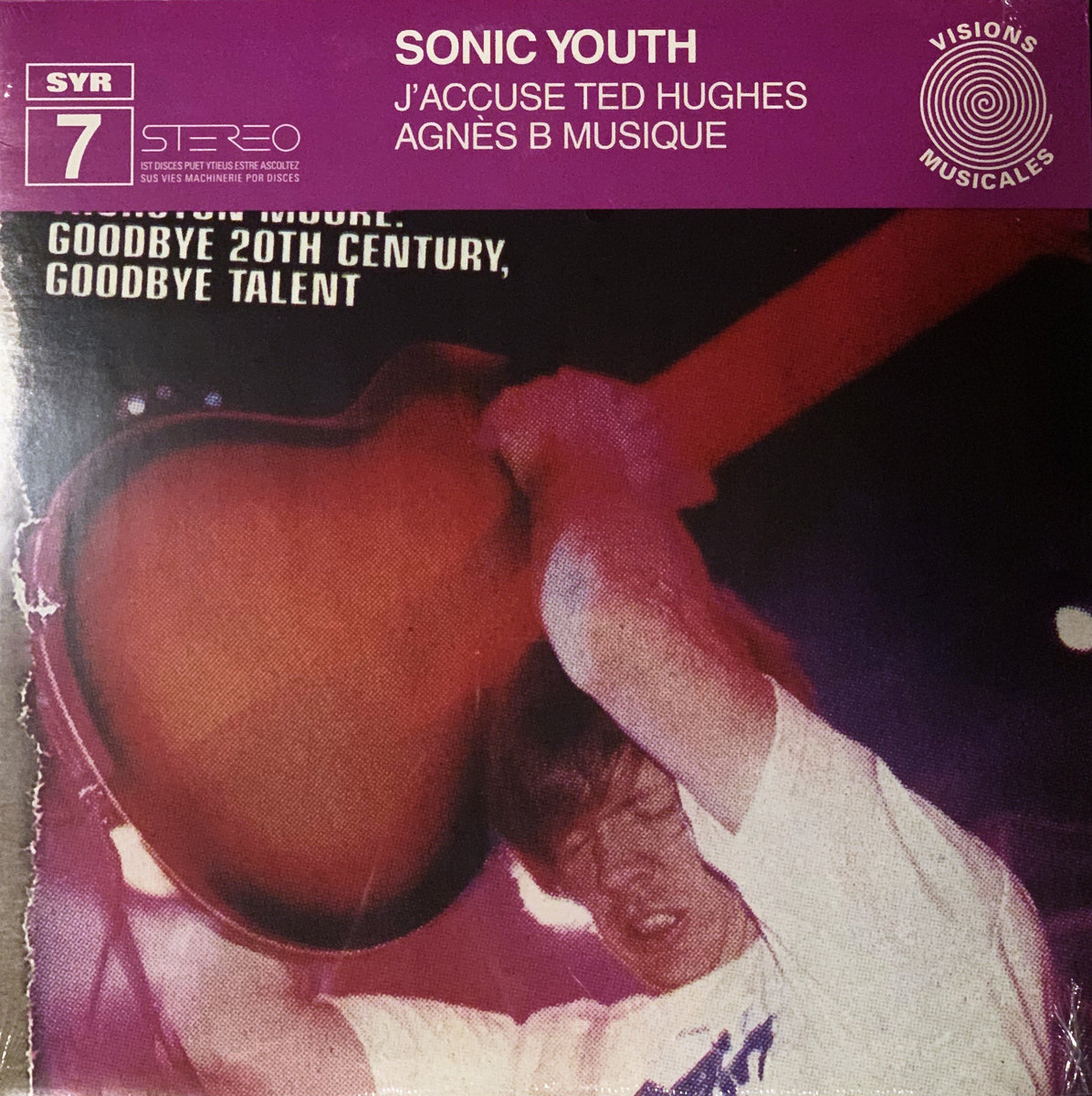 激レア！SONIC YOUTH Touch me I'm sick 7インチ Sonic Youth / Mudhoney – Touch Me I'm Sick / Halloween