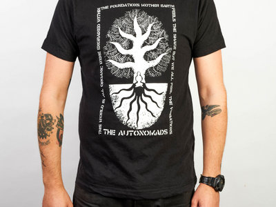Black Tree Design T-shirt. main photo