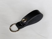 Leather key chain photo 