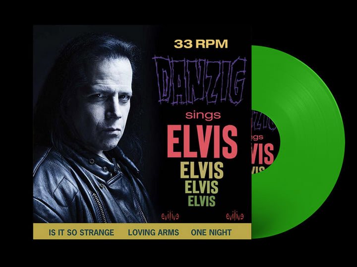 米LP Danzig Sings Elvis CLE212401 Cleopatra /00260 Danzig Sings Elvis (Limited Edition Gatefold Colored Vinyl