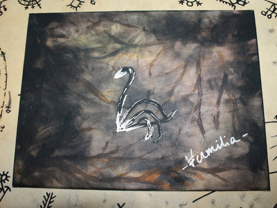 Hand painted Swan by Vermilia (See image below) main photo