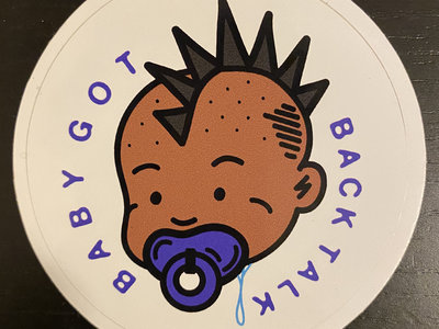 Punk Baby Logo Sticker main photo